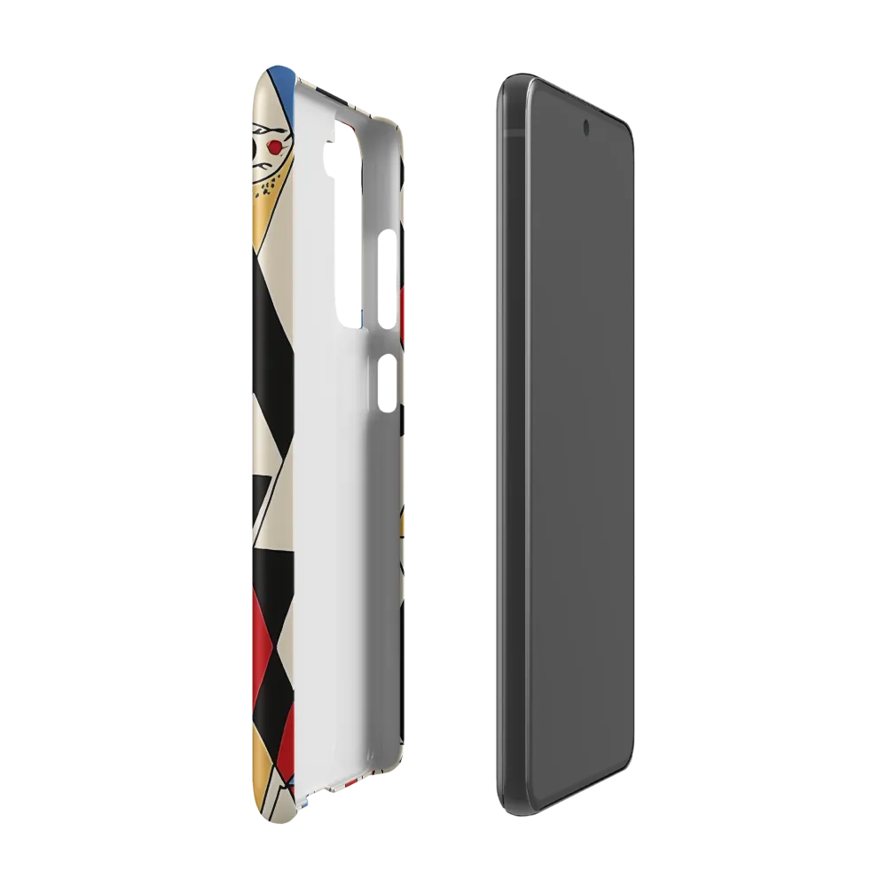 Dynamic Geometric Symphony | Phone Case |  S21 FE | Snap Case | Matte