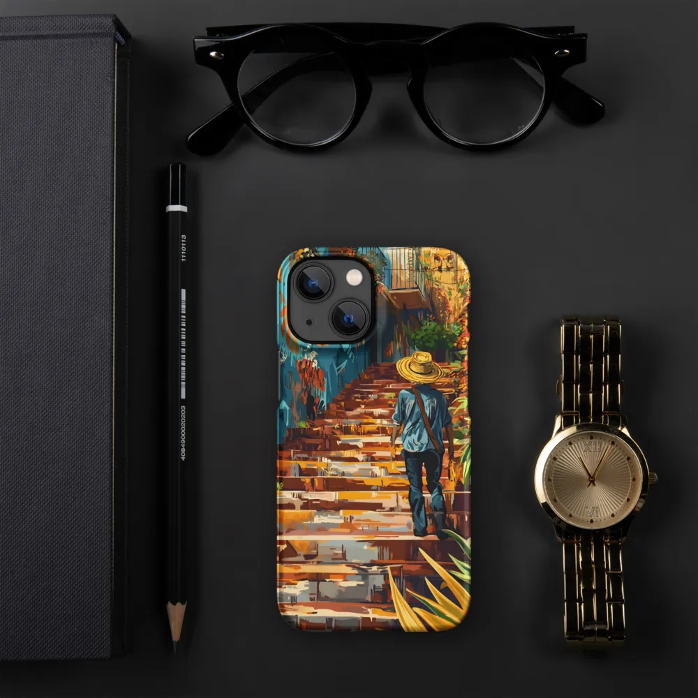 Steps to Adventure | Phone Case |  13 Mini | Snap Case | Matte