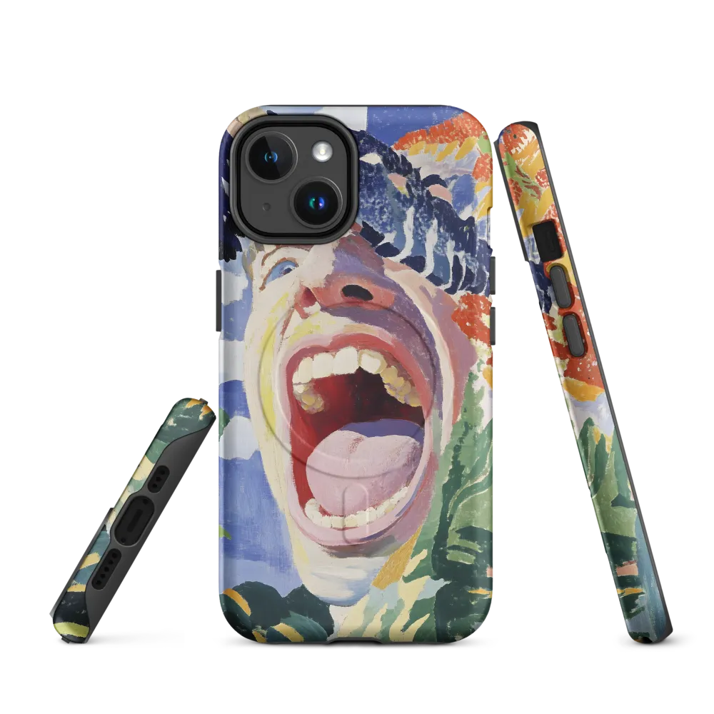 The Echo of Anguish | Phone Case |  14 | MagSafe® Tough Case | Matte