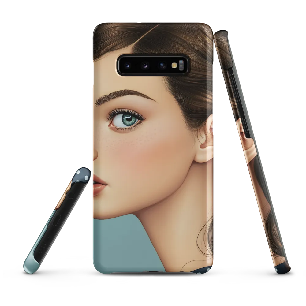 Captivating Gaze: A Modern Portrait