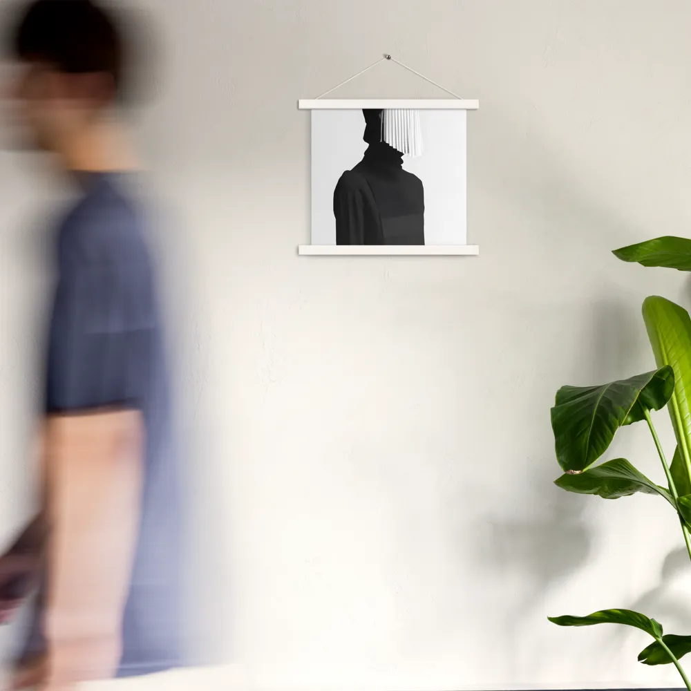 Veil of Mystery | Poster With White Wood Hanger | 14″×14″