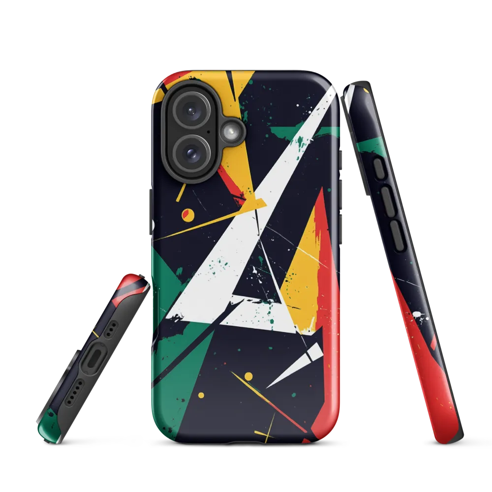 Dynamic Geometries | Phone Case |  16 | Tough Case | Glossy