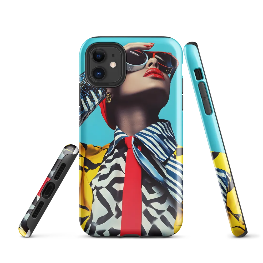Chic Confidence in Bold Patterns