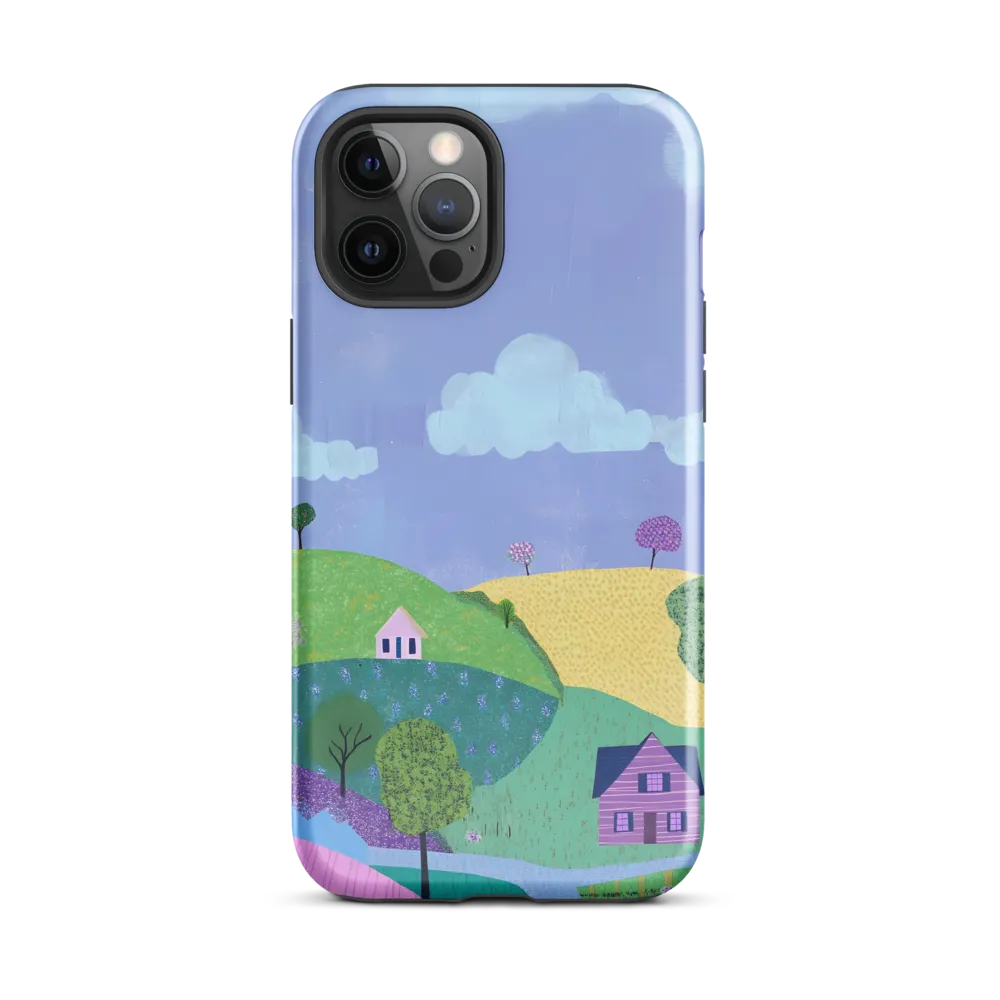 Whimsical Hills and Quaint Homes