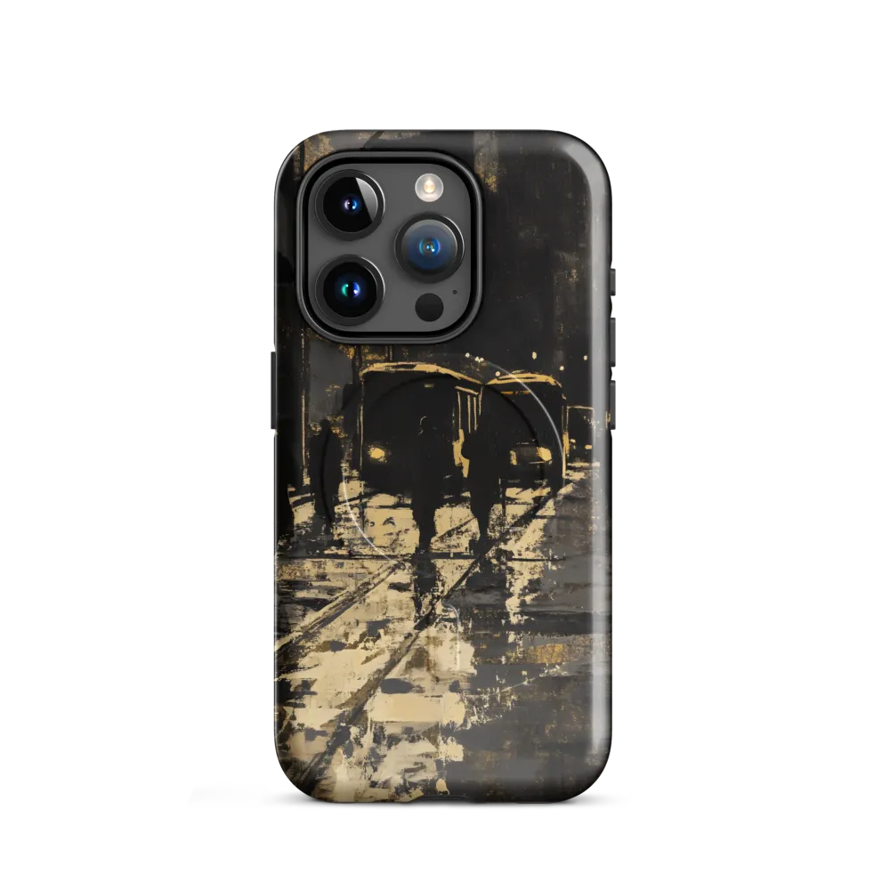 Urban Symphony in Shadows | Phone Case |  15 Pro | MagSafe® Tough Case | Glossy
