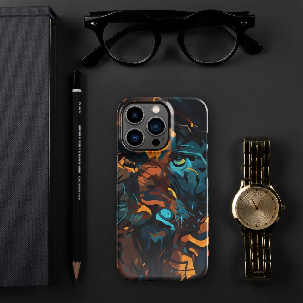 Tropical Enigma: A Wildlife Quartet | Phone Case |  13 Pro | Snap Case | Glossy