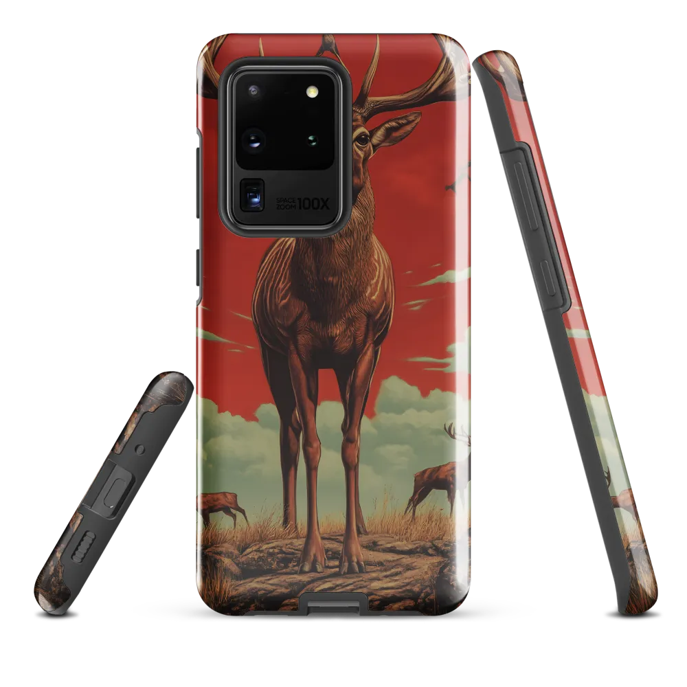 Majesty in Red: The Stalwart Stag