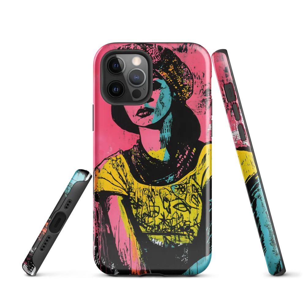 Urban Elegance: A Graffiti Portrait