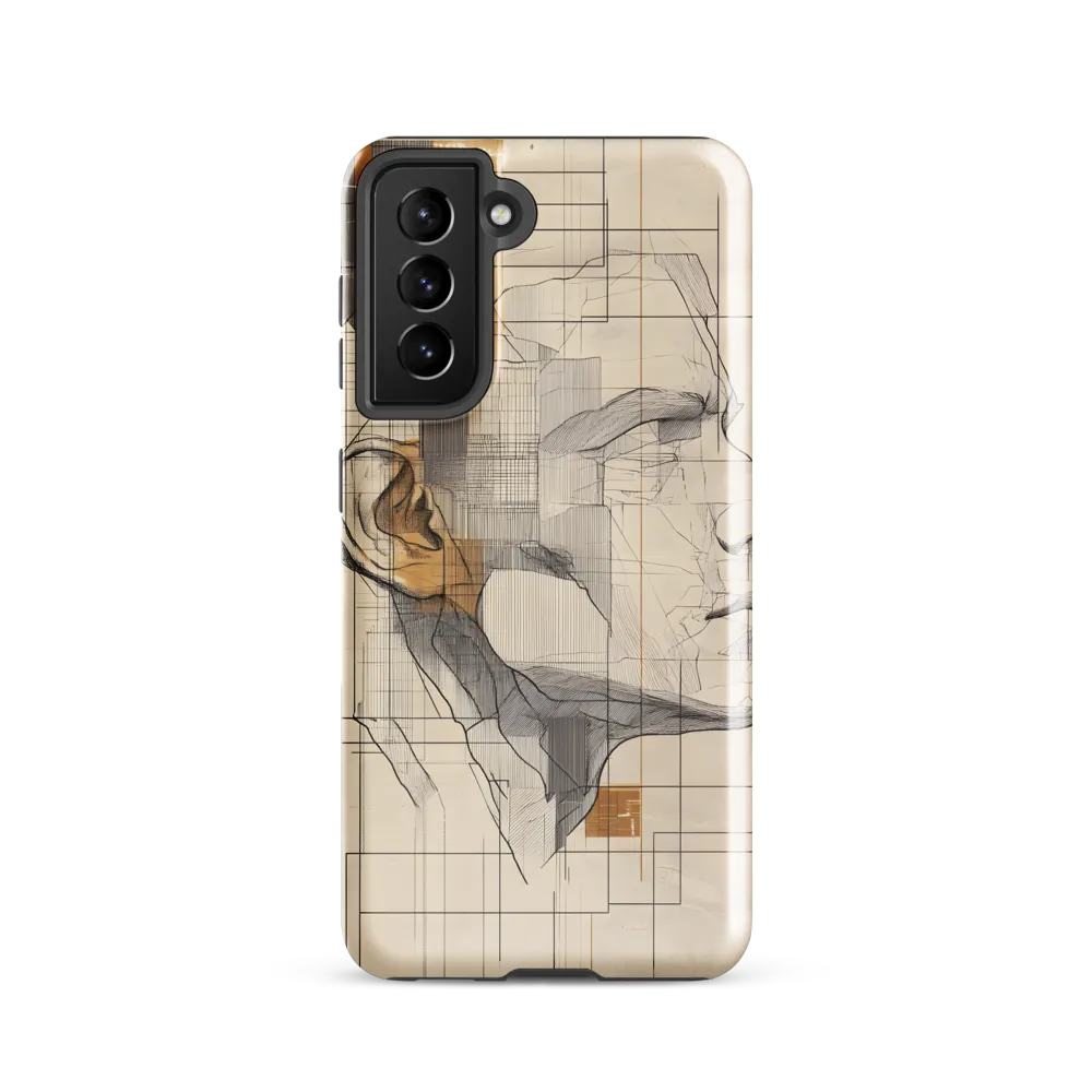 Geometric Reverie | Phone Case |  S21 | Tough Case | Glossy