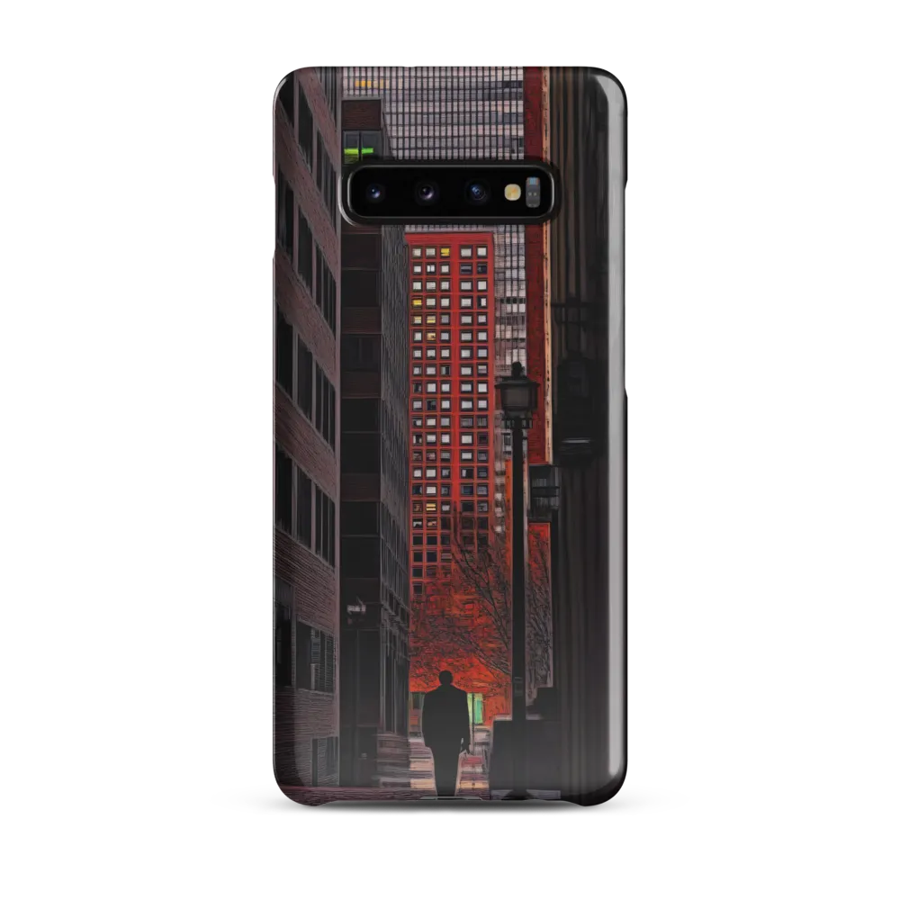 Solitude in the City | Phone Case |  S10 Plus | Snap Case | Glossy