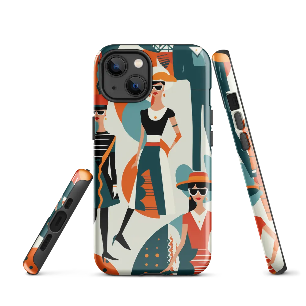 Chic Figures in Pop Art