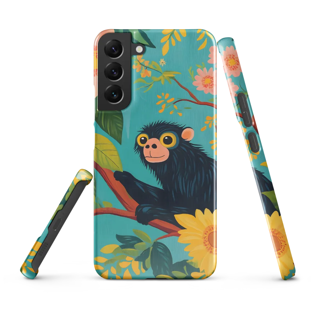 Joyful Encounter in a Floral Paradise