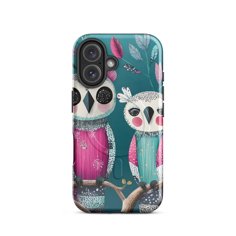Whimsical Duo: A Celebration of Nature and Color