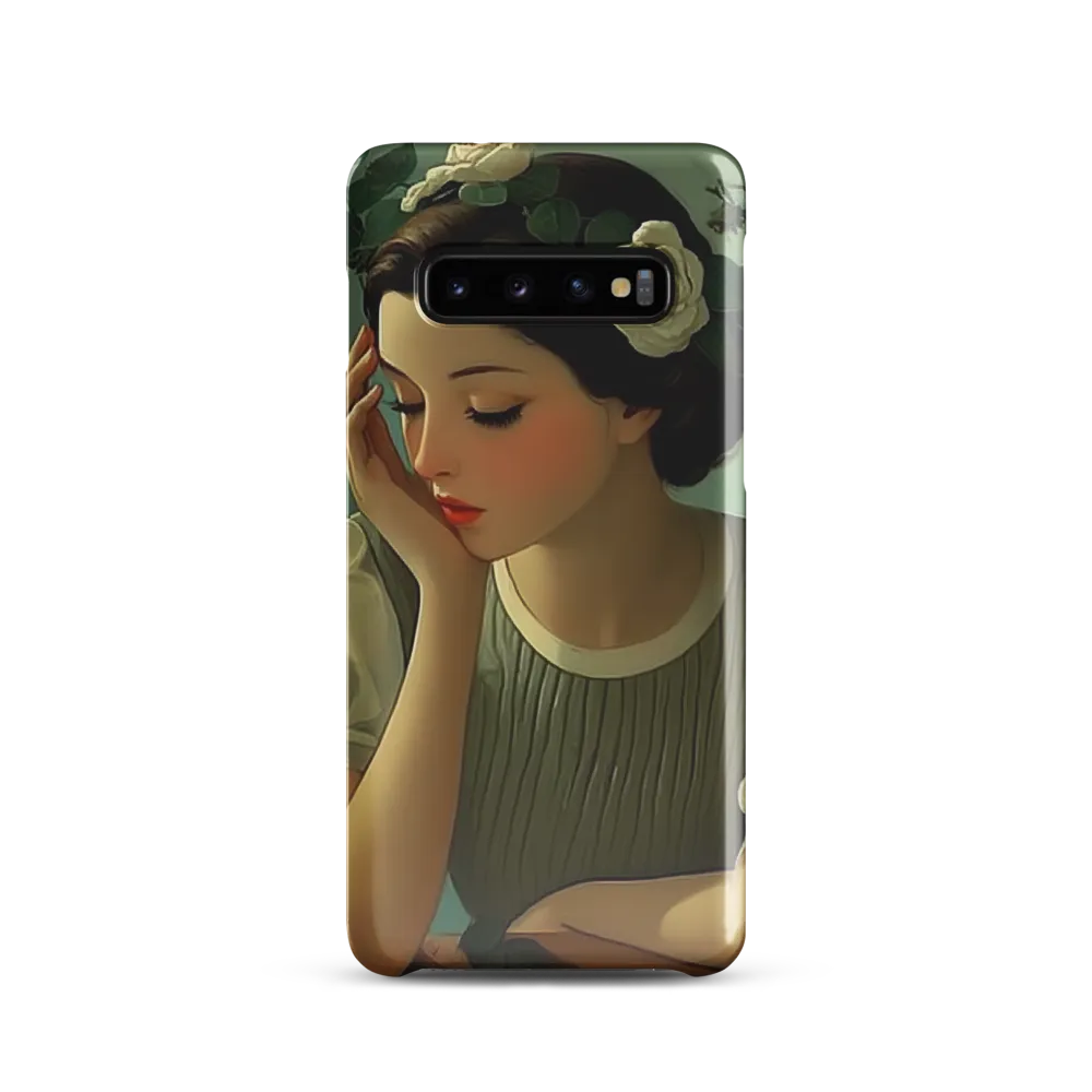 Whispers of Serenity | Phone Case |  S10 | Snap Case | Glossy
