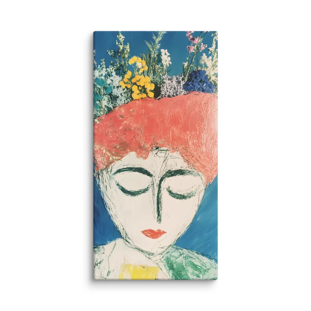 Serenity in Bloom | Canvas | 24″×48″