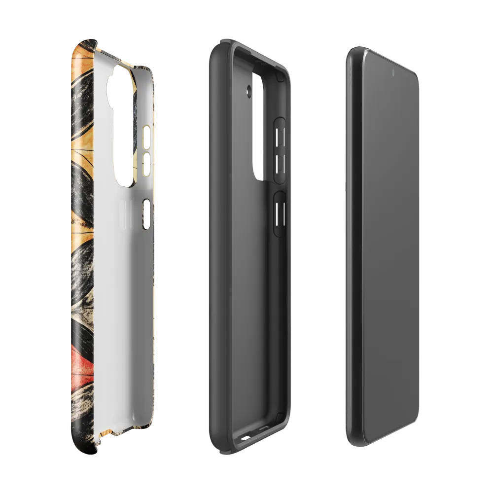 Geometric Harmony | Phone Case |  S21 | Tough Case | Glossy