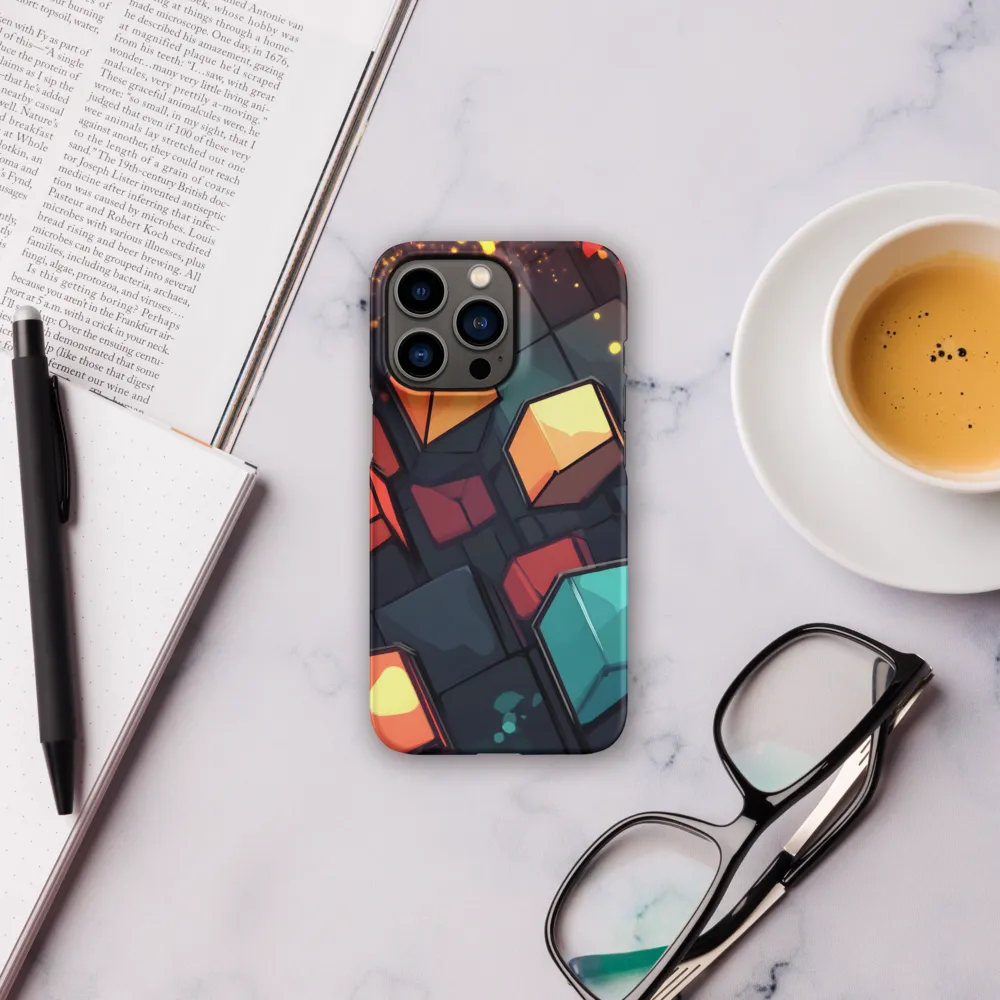 Illuminated Geometry | Phone Case |  13 Pro | Snap Case | Matte
