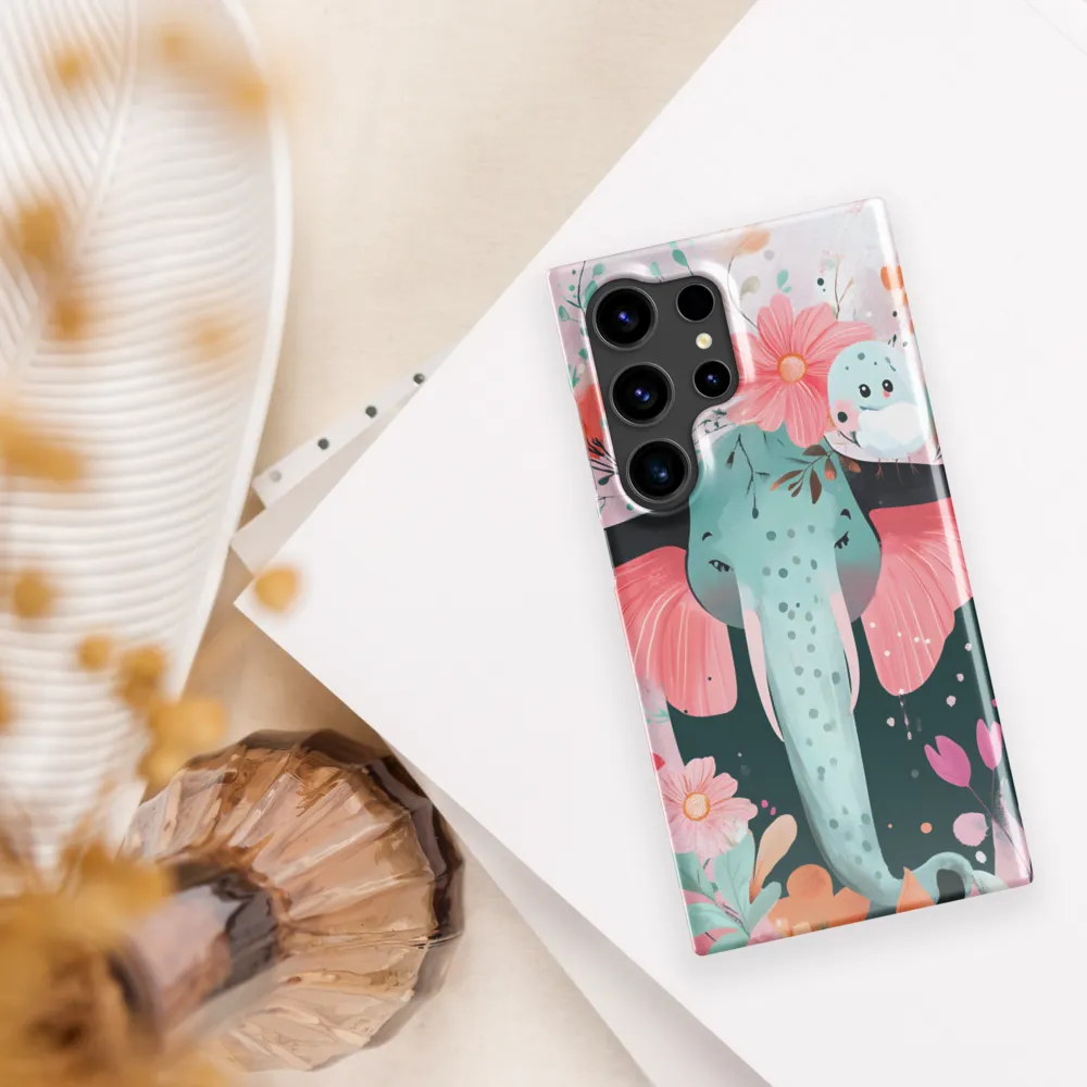 Whimsical Elephant in Bloom