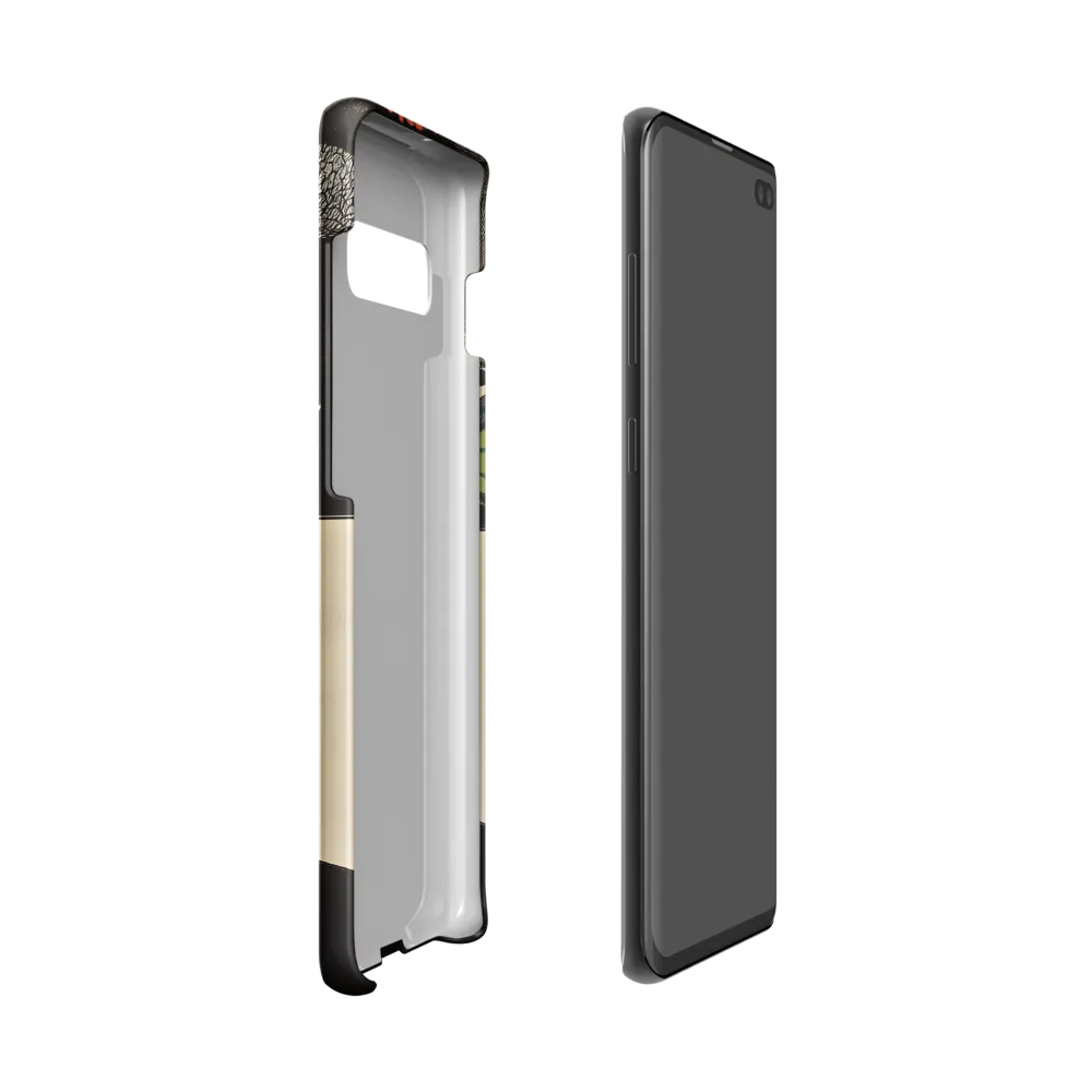 Coral Thoughts | Phone Case |  S10 | Snap Case | Matte