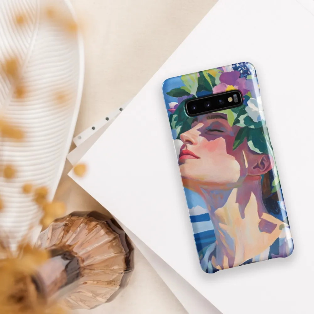 Blossom of Serenity | Phone Case |  S10 Plus | Snap Case | Glossy