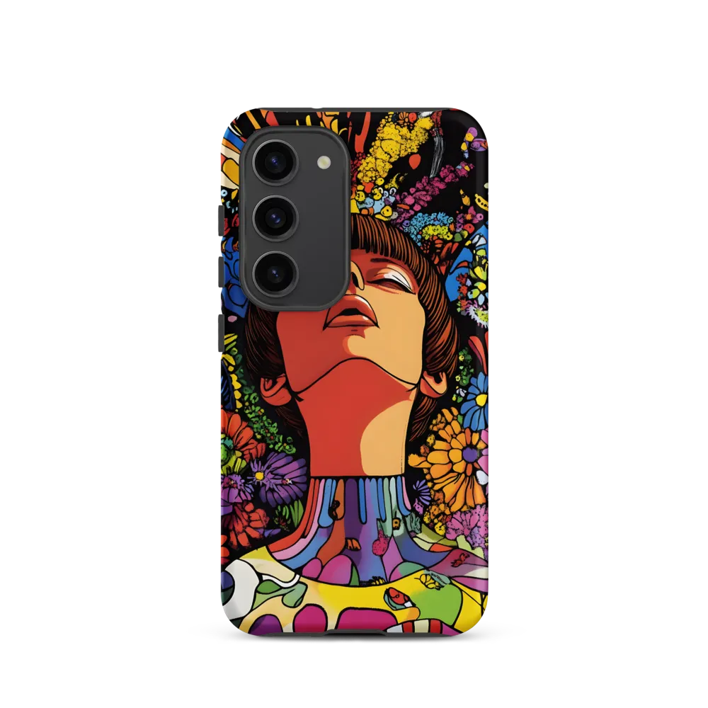 Vibrant Ecstasy: A Psychedelic Portrait