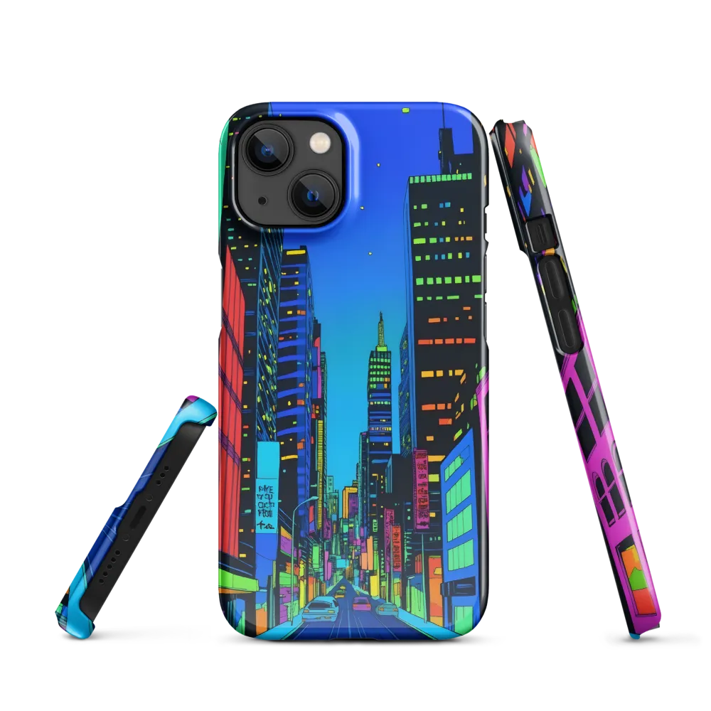 Neon Dreamscape: A Futuristic City at Dusk