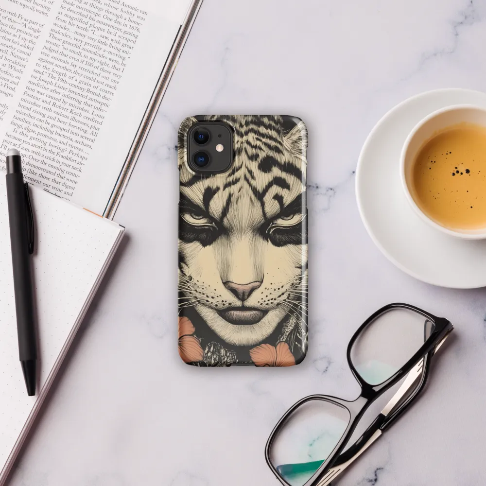 Feline Majesty: The Human-Leopard Connection | Phone Case |  11 | Snap Case | Glossy