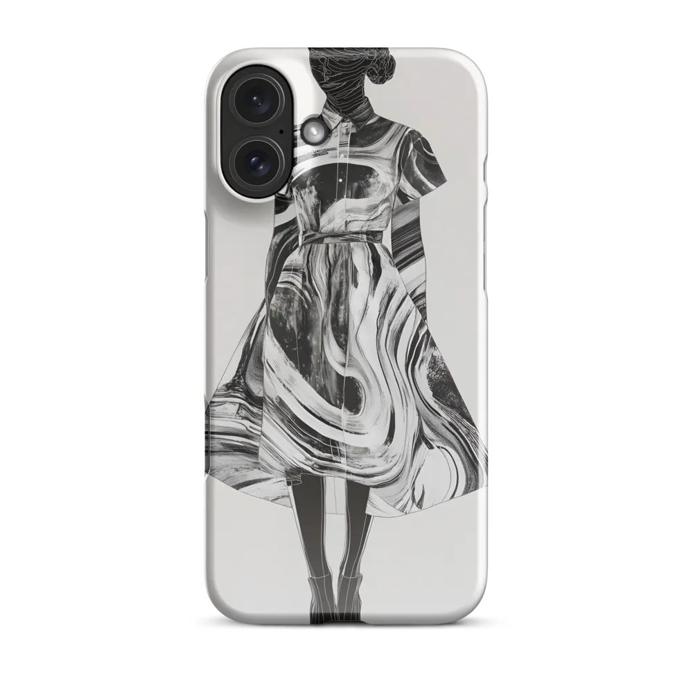 Whirls of Elegance: A Contemporary Fashion Design