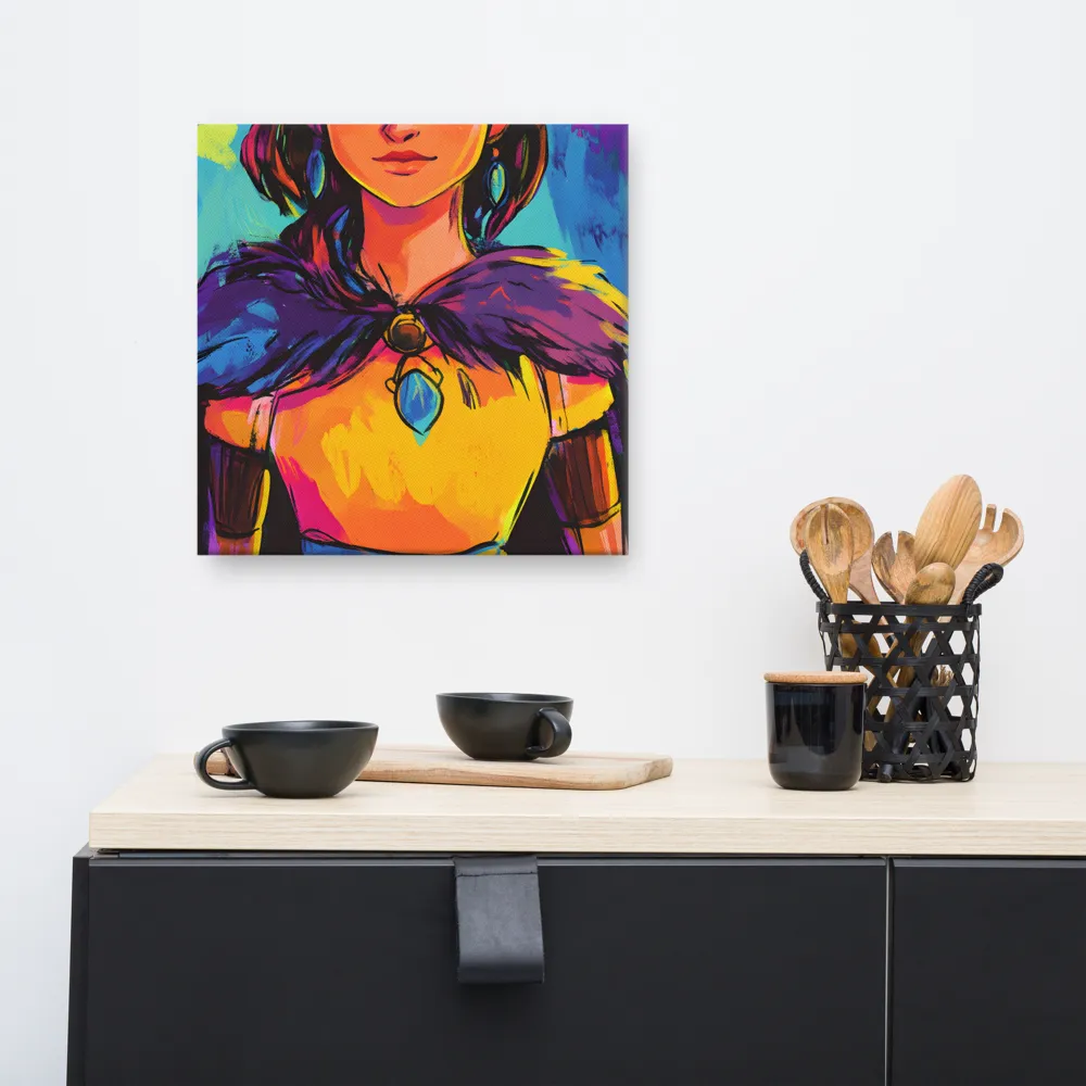 Guardian of Colors | Canvas | 16″×16″