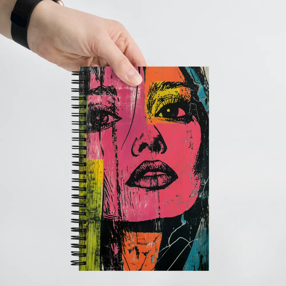 Vivid Visage | Spiral Notebook