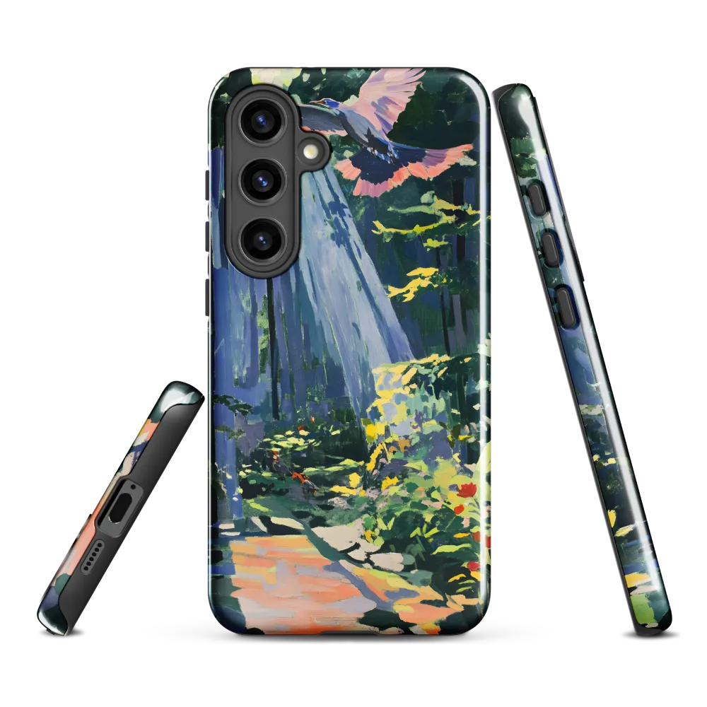 Flight of Light: A Serene Forest