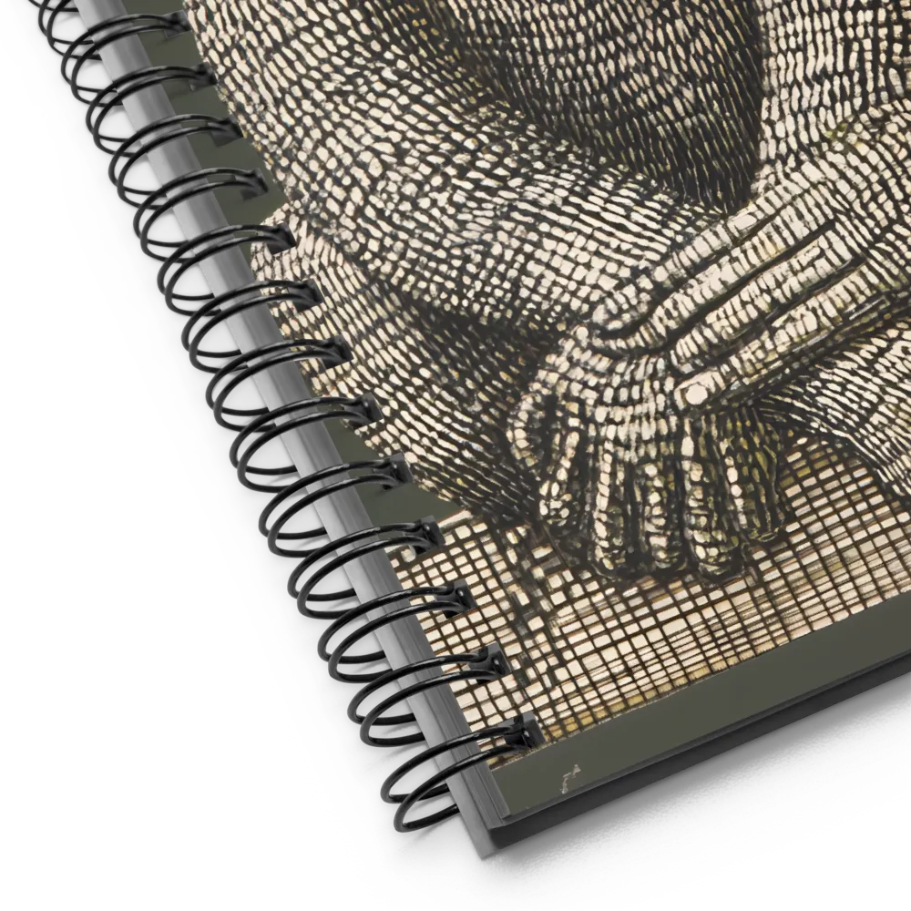 Intricate Primate Portrait | Spiral Notebook