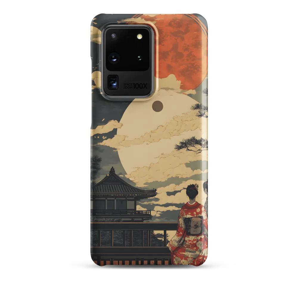 Under the Embrace of the Moon | Phone Case |  S20 Ultra | Snap Case | Matte
