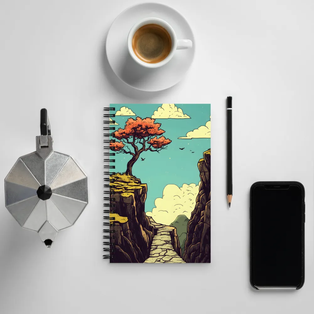 Tranquil Heights | Spiral Notebook