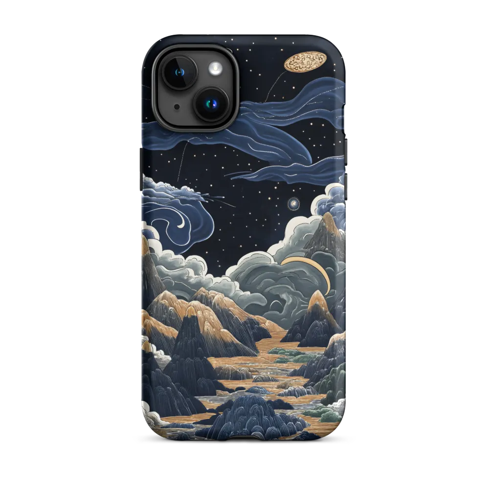 Celestial Harmony: Peaks and Planets