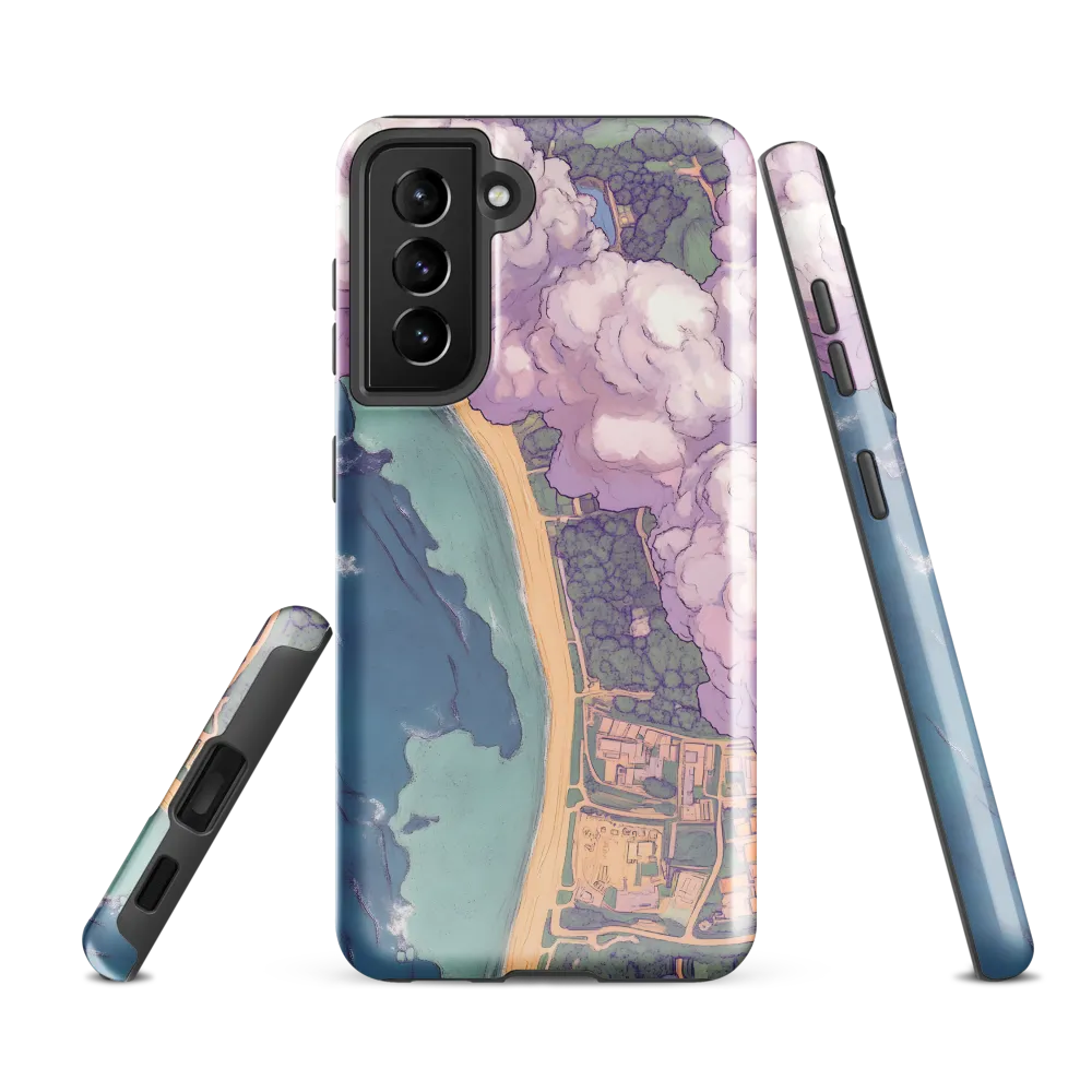 Serenity Over the Coast | Phone Case |  S21 FE | Tough Case | Glossy