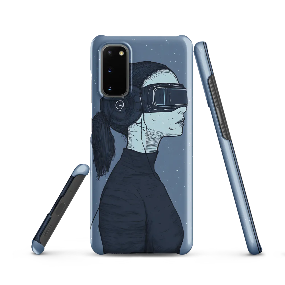 Profile in Virtual Blue