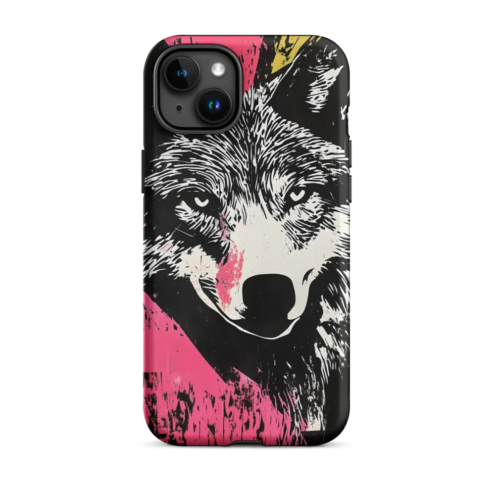 Intense Gaze of the Wolf