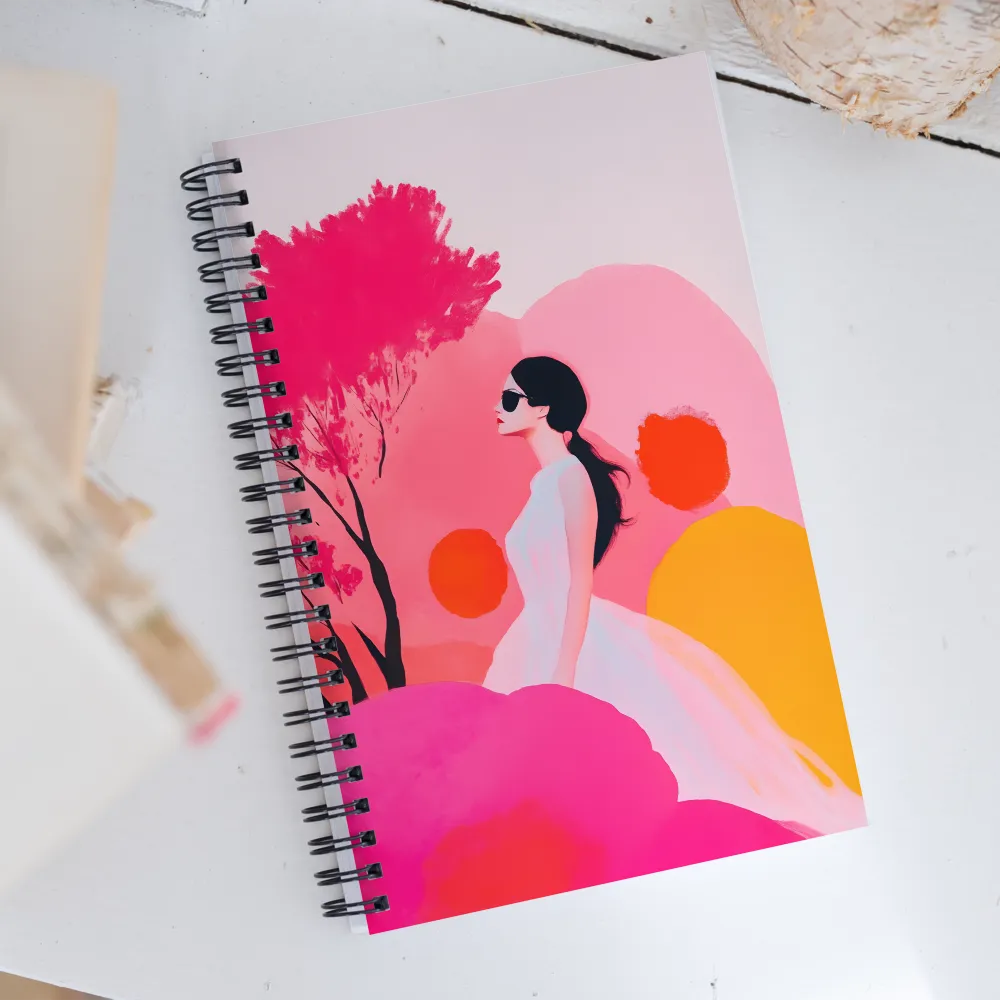 Dreamscape Elegance | Spiral Notebook