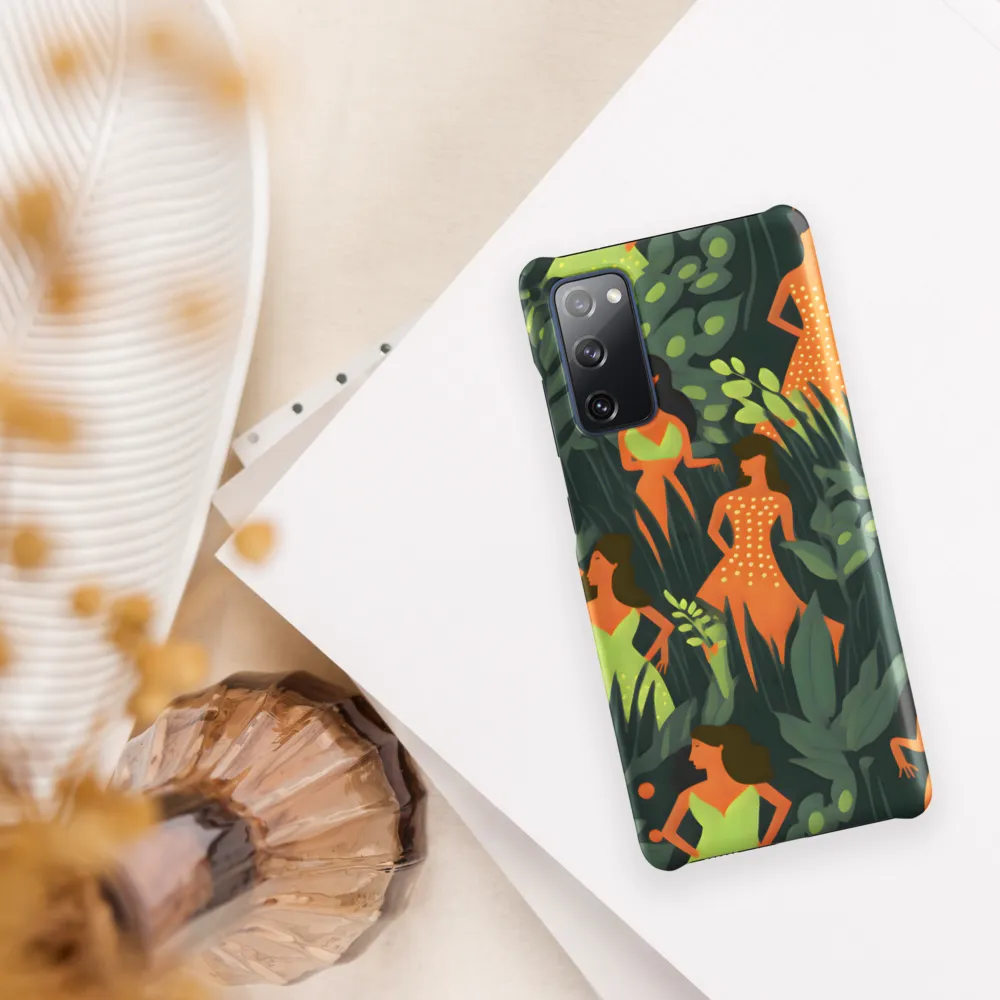 Playful Harmony in Patterns | Phone Case |  S20 FE | Snap Case | Matte