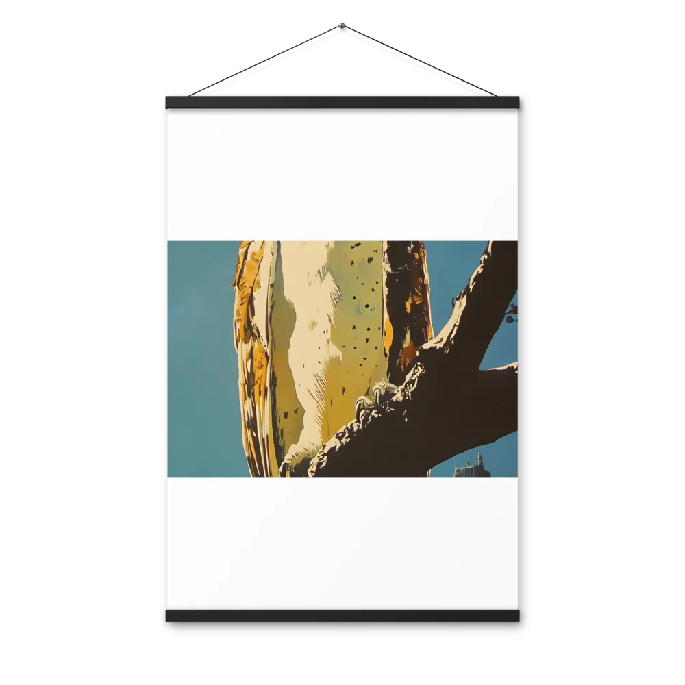The Guardian of the Urban Wild | Poster With Black Wood Hanger | 24″×36″