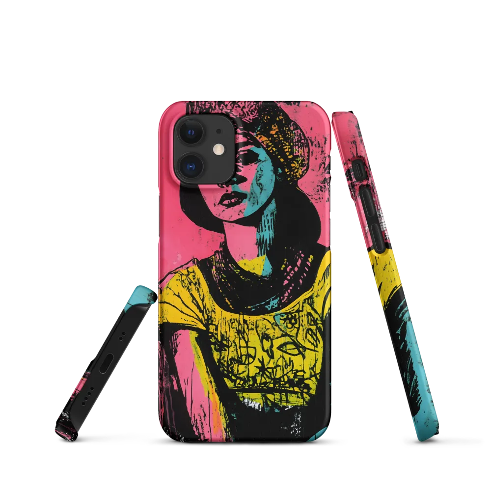 Urban Elegance: A Graffiti Portrait