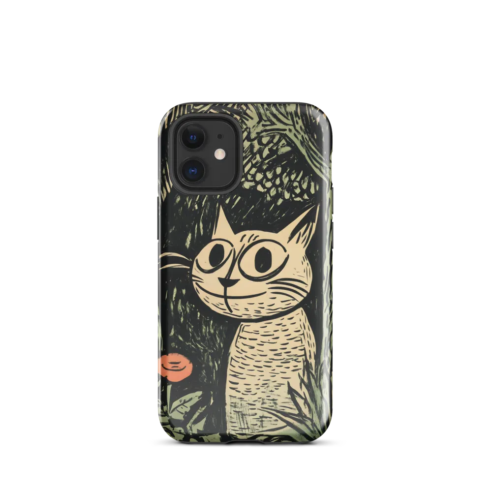 Whimsical Cat in the Forest