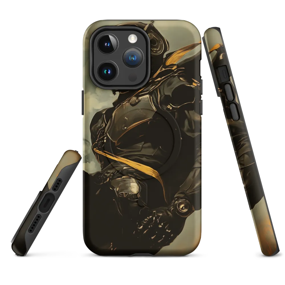 Ethereal Explorer: The Enigmatic Astronaut | Phone Case |  14 Pro Max | MagSafe® Tough Case | Matte