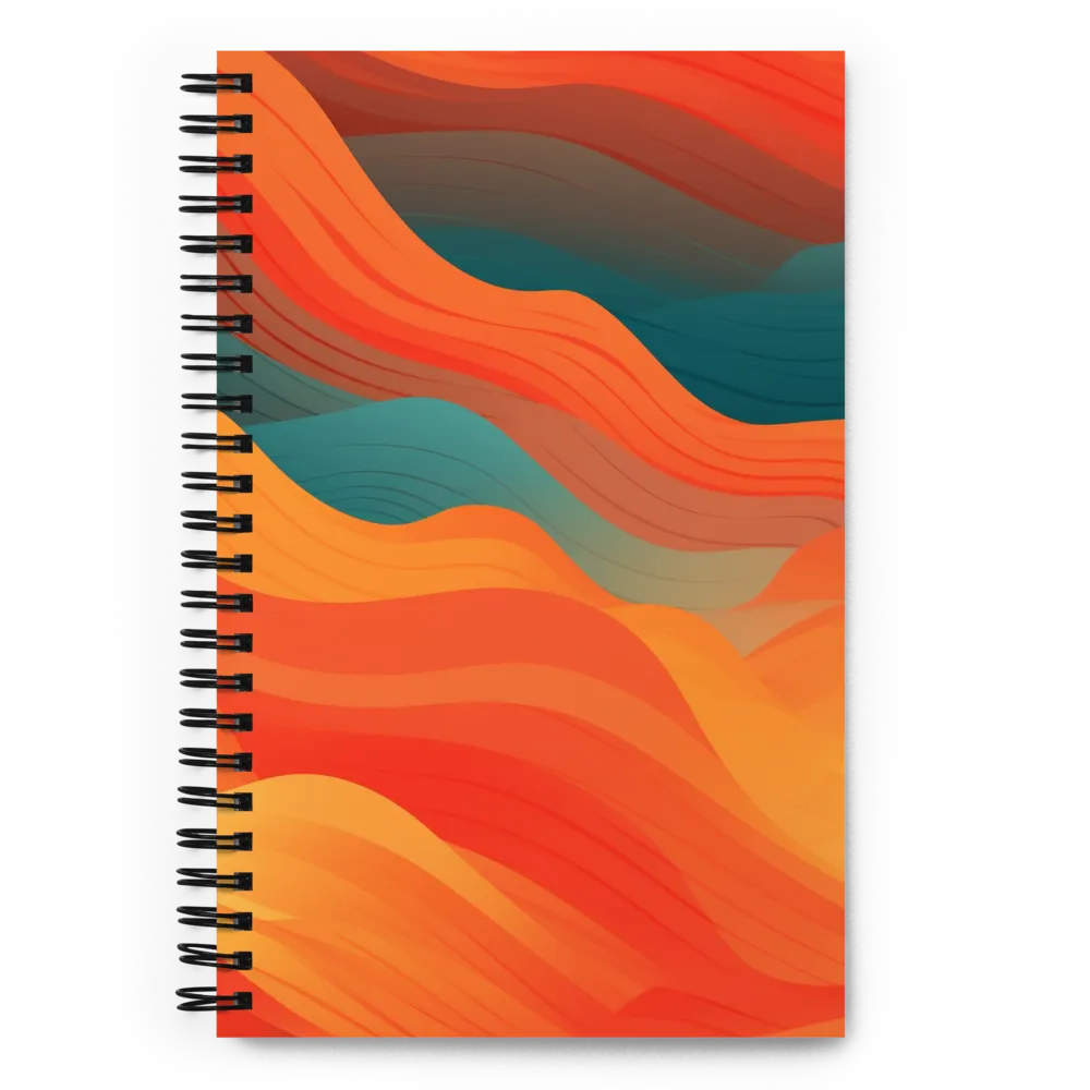 Waves of Warmth | Spiral Notebook