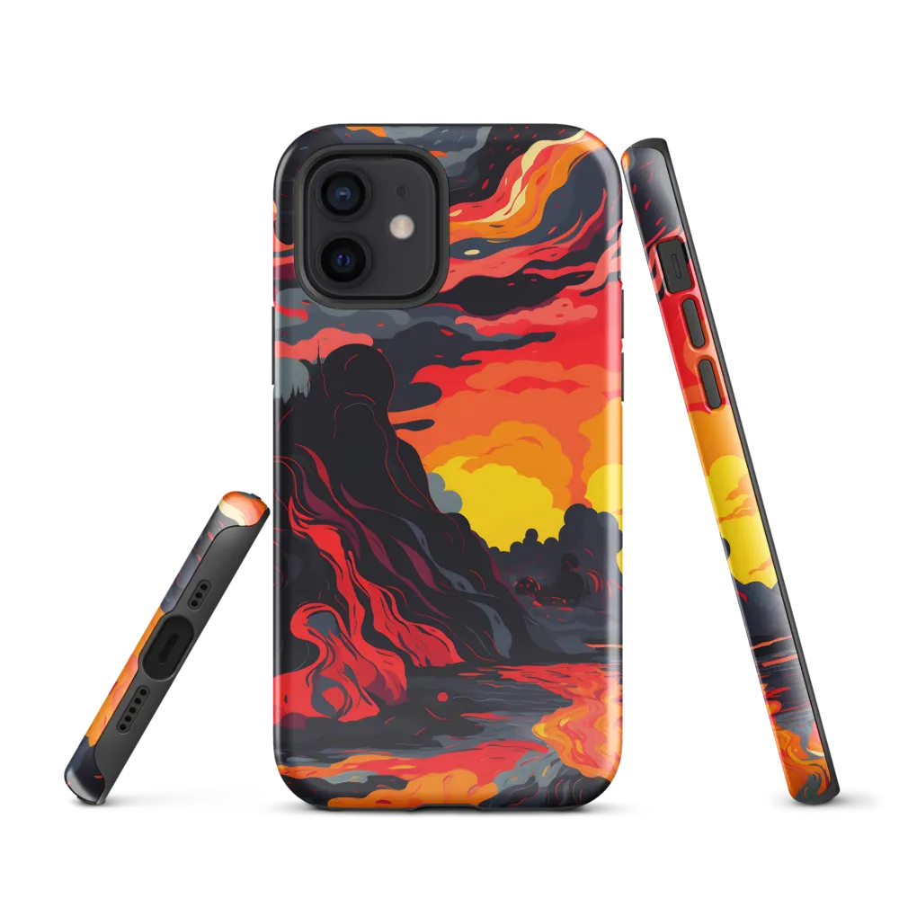 Eruption of Colors | Phone Case |  12 | Tough Case | Glossy