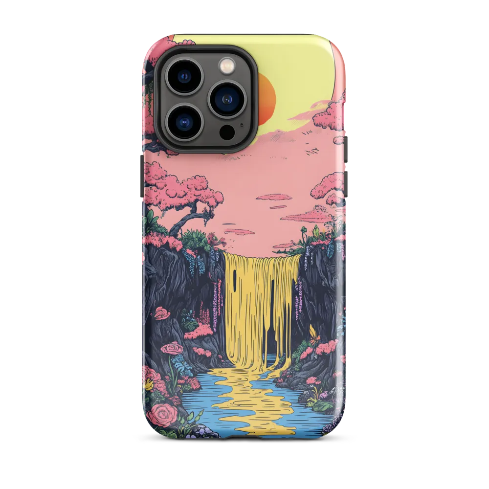Ethereal Cascade of Blossoms