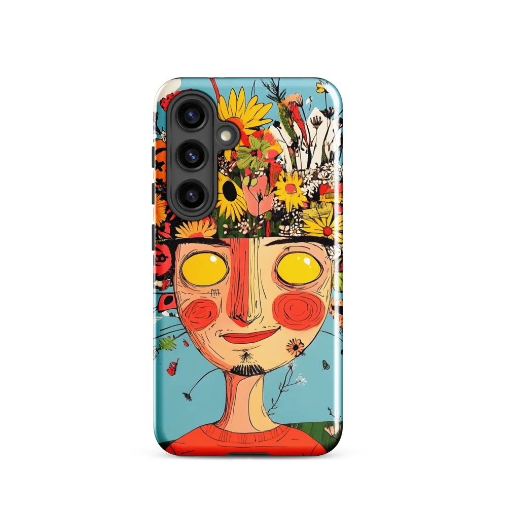 Whimsical Bloom | Phone Case |  S24 | Tough Case | Glossy
