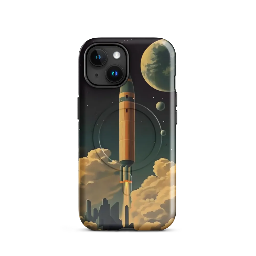Journey Through the Cosmic Frontier | Phone Case |  15 | MagSafe® Tough Case | Glossy