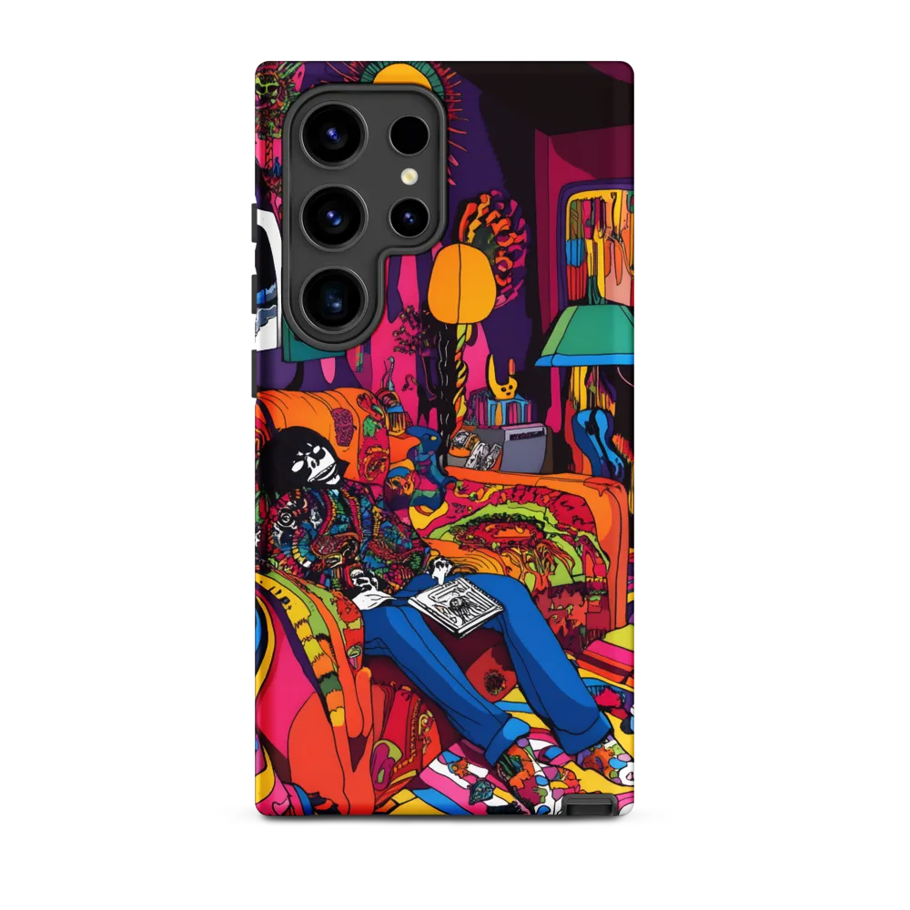 Psychedelic Reverie | Phone Case |  S24 Ultra | Tough Case | Matte